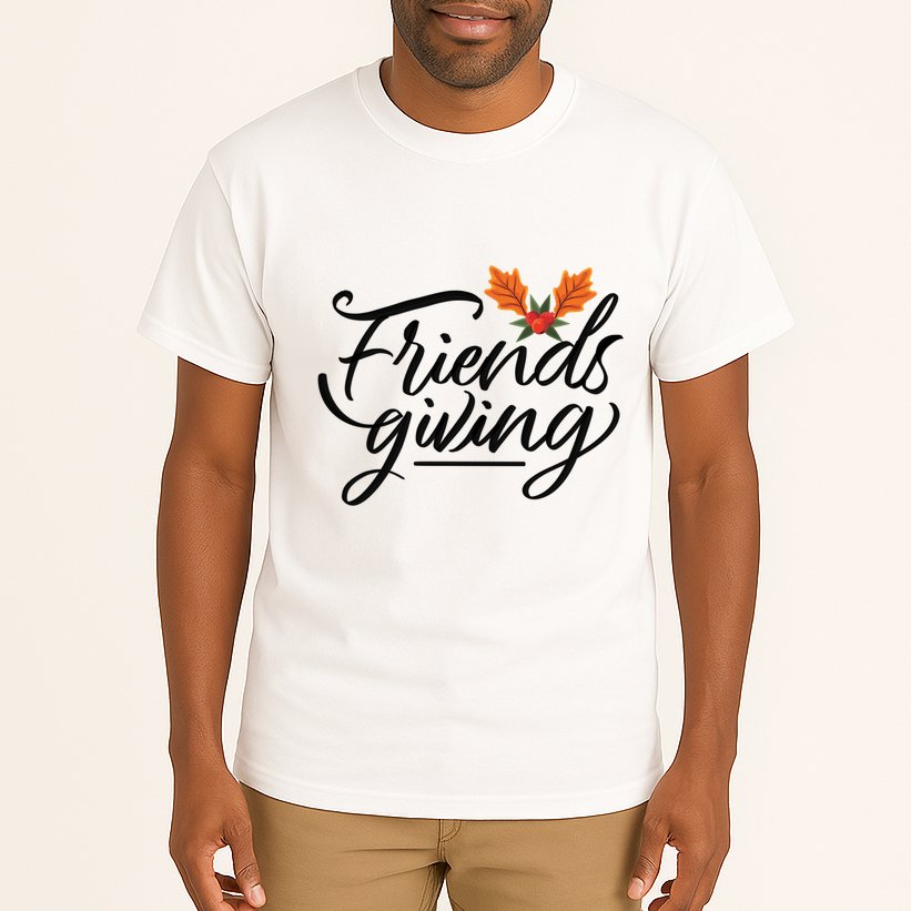 Friendsgiving Holiday Festive Thanksgiving Tall T-Shirt