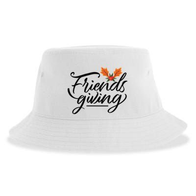 Friendsgiving Holiday Festive Thanksgiving Sustainable Bucket Hat