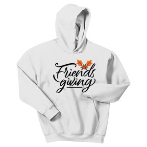 Friendsgiving Holiday Festive Thanksgiving Kids Hoodie