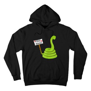 Free Hugs! Funny Boa Constrictor Python Reptile Snake Pun Hoodie