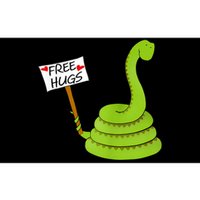 Free Hugs! Funny Boa Constrictor Python Reptile Snake Pun Bumper Sticker