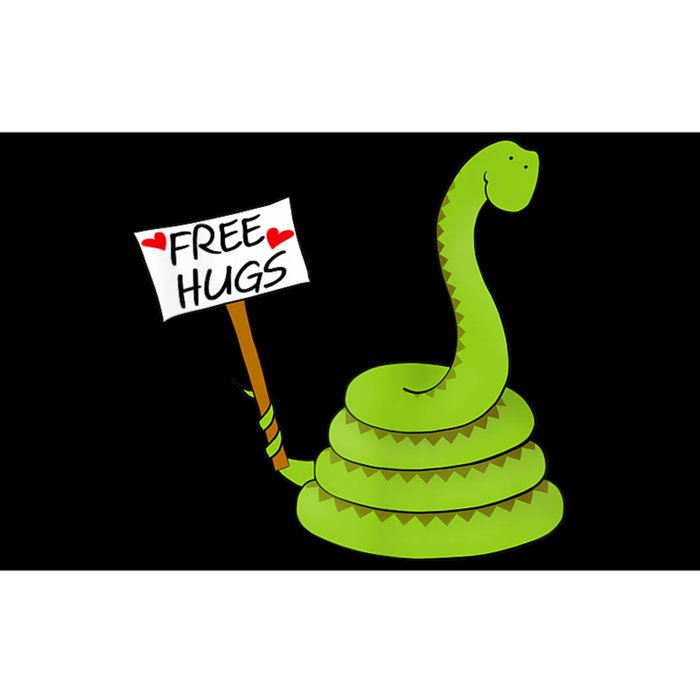 Free Hugs! Funny Boa Constrictor Python Reptile Snake Pun Bumper Sticker