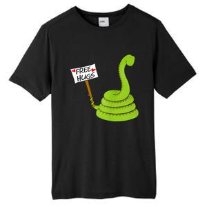 Free Hugs! Funny Boa Constrictor Python Reptile Snake Pun Tall Fusion ChromaSoft Performance T-Shirt