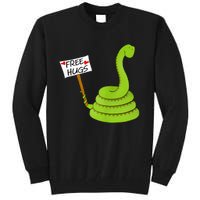 Free Hugs! Funny Boa Constrictor Python Reptile Snake Pun Tall Sweatshirt