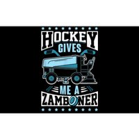 Funny Hockey For Men Hockey Gives Me A Zamboner Bumper Sticker