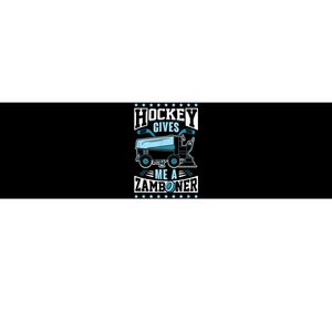 Funny Hockey For Men Hockey Gives Me A Zamboner Bumper Sticker