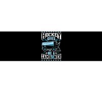 Funny Hockey For Men Hockey Gives Me A Zamboner Bumper Sticker