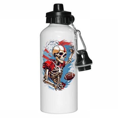 Football Halloween Aluminum Water Bottle