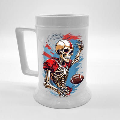 Football Halloween Beer Stein