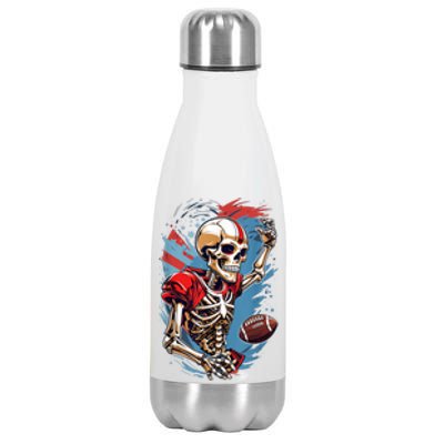 Football Halloween Stainless Steel Insulated Water Bottle