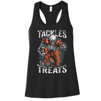 Football Halloween Women's Racerback Tank