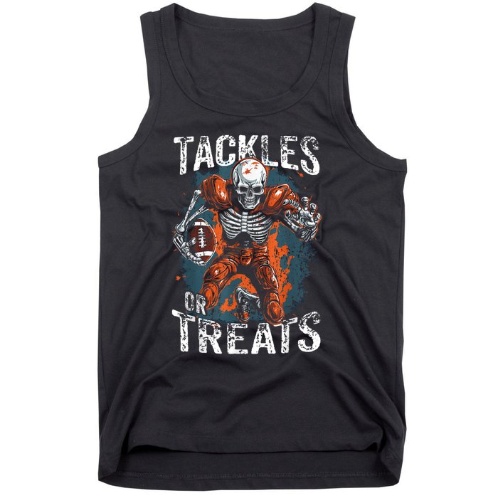 Football Halloween Tank Top