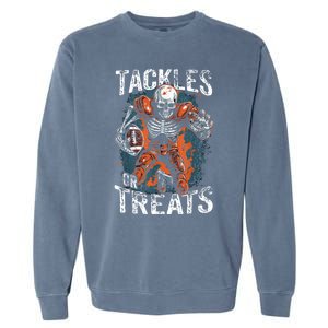 Football Halloween Garment-Dyed Sweatshirt