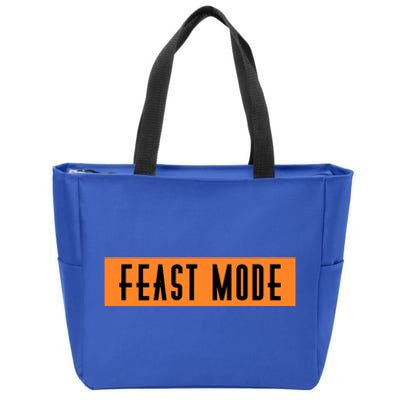 Fun Halloween Feast Mode Gift Zip Tote Bag