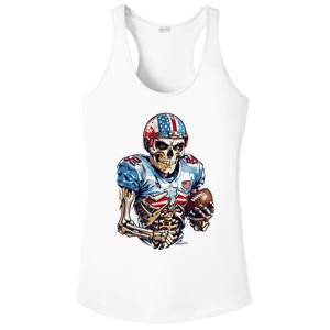 Football Halloween Ladies PosiCharge Competitor Racerback Tank