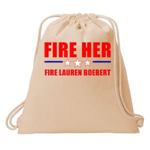 Fire Her Fire Lauren Boebert Drawstring Bag