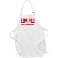 Fire Her Fire Lauren Boebert Full-Length Apron With Pockets