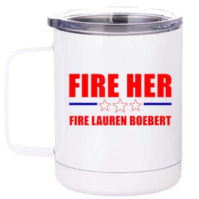 Fire Her Fire Lauren Boebert 12 oz Stainless Steel Tumbler Cup