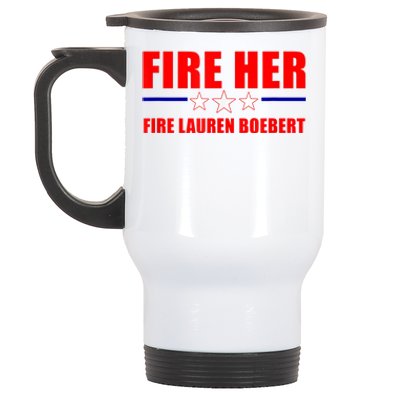 Fire Her Fire Lauren Boebert Stainless Steel Travel Mug