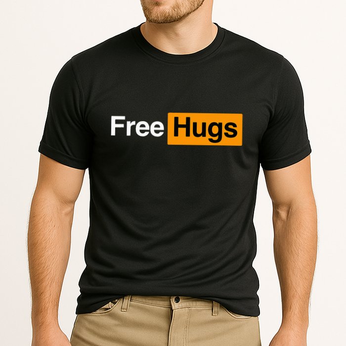 Free Hugs Cooling Performance Crew T-Shirt