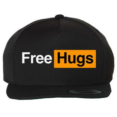 Free Hugs Wool Snapback Cap