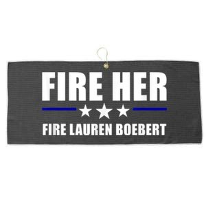 Fire Her Fire Lauren Boebert Large Microfiber Waffle Golf Towel