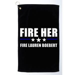 Fire Her Fire Lauren Boebert Platinum Collection Golf Towel