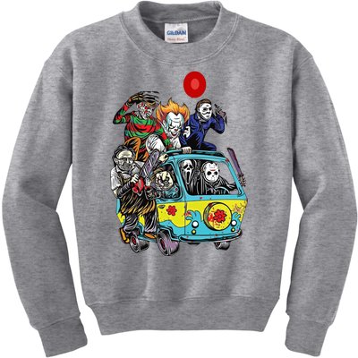 Funny Halloween Friends Gift Kids Sweatshirt