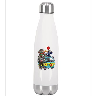 Funny Halloween Friends Gift Stainless Steel Insulated Water Bottle