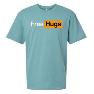 Free Hugs Sueded Cloud Jersey T-Shirt