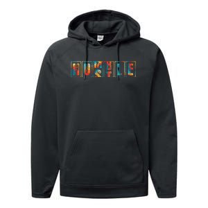 Funny Hustle For And Women Cool Humble Performance Fleece Hoodie