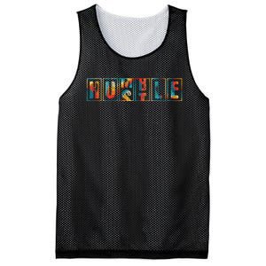 Funny Hustle For And Women Cool Humble Mesh Reversible Basketball Jersey Tank