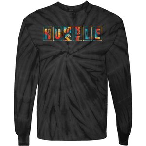 Funny Hustle For And Women Cool Humble Tie-Dye Long Sleeve Shirt