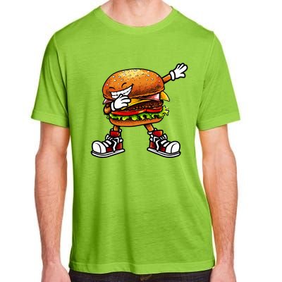 Funny Hamburger For Women Fast Food Adult ChromaSoft Performance T-Shirt