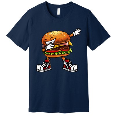 Funny Hamburger For Women Fast Food Premium T-Shirt