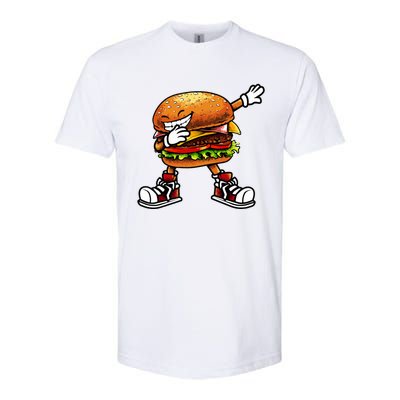 Funny Hamburger For Women Fast Food Softstyle® CVC T-Shirt