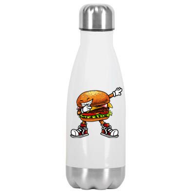 Funny Hamburger For Women Fast Food Stainless Steel Insulated Water Bottle