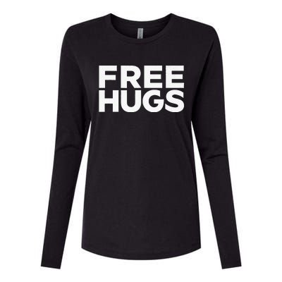 Free Hugs Funny Free Hugs Womens Cotton Relaxed Long Sleeve T-Shirt