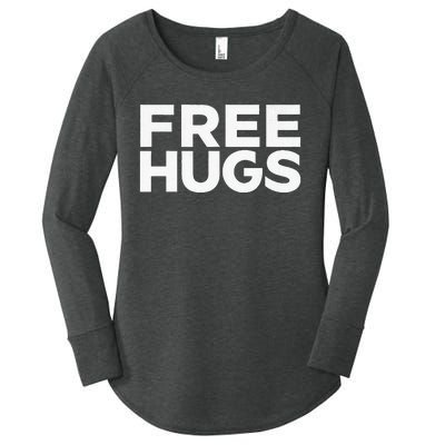 Free Hugs Funny Free Hugs Women's Perfect Tri Tunic Long Sleeve Shirt