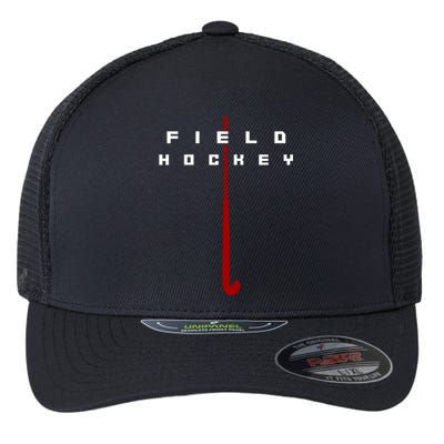 Field Hockey Field Hockey Gift Flexfit Unipanel Trucker Cap