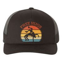 Free Hugs Funny Wrestling Wrestler Coach Yupoong Adult 5-Panel Trucker Hat