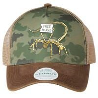 Free Hugs Funny Facehugger Aliens Legacy Tie Dye Trucker Hat
