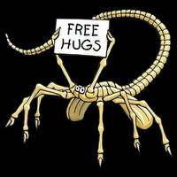 Free Hugs Funny Facehugger Aliens Bucket Hat