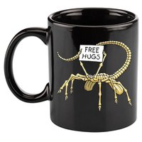 Free Hugs Funny Facehugger Aliens 11oz C Handle Ceramic Mug
