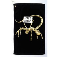 Free Hugs Funny Facehugger Aliens Golf Towel