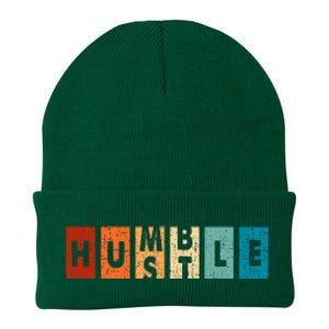 Funny Hustle For Cool Humble Odometer Knit Cap Winter Beanie