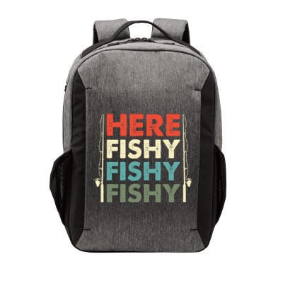 Fish Hunting Fishing Fishrod Fisherman Vector Backpack