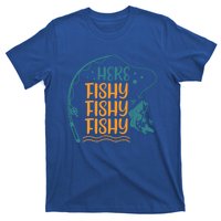 Fishing Here Fishy Gift T-Shirt