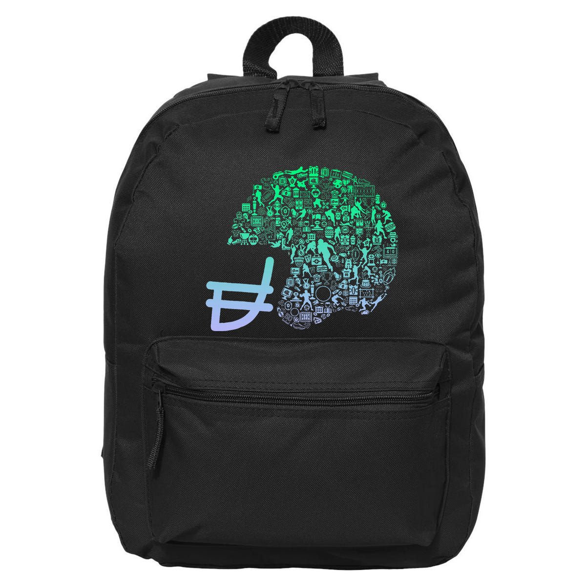 Football Helmet For Football Player Football 16 in Basic Backpack