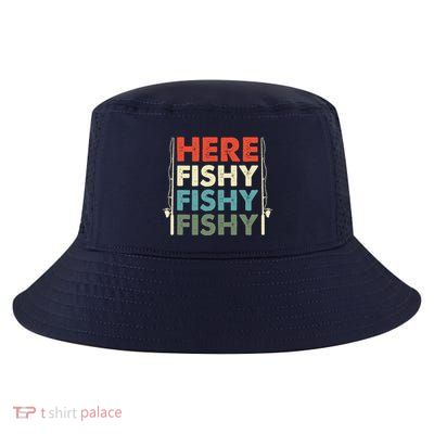 Fish Hunting Fishing Fishrod Fisherman Cool Comfort Performance Bucket Hat
